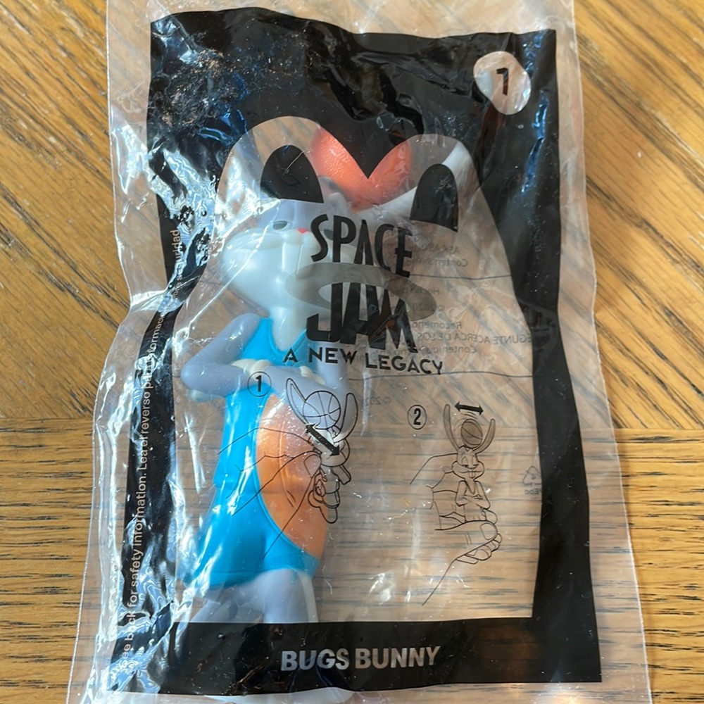 Space Jam Bugs Bunny McDonald’s Collectible